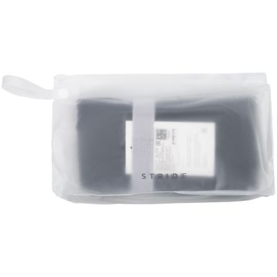 Спортивное полотенце Vigo Medium, черное-4