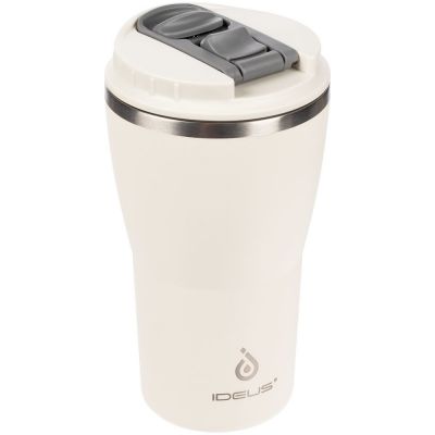 Термостакан Sapporo, белый (молочный)-5