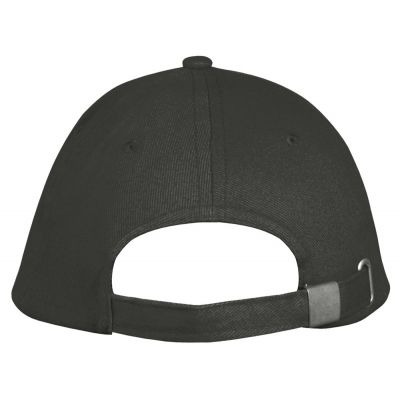 Бейсболка Long Beach, темно-серая со светло-серым-2