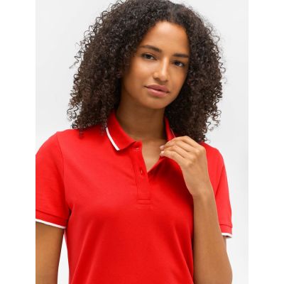 Рубашка поло унисекс Palermo, черная с белым-6