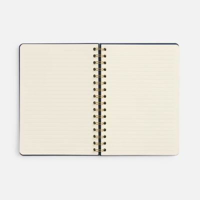 Ежедневник Spiral, недатированный, синий-1