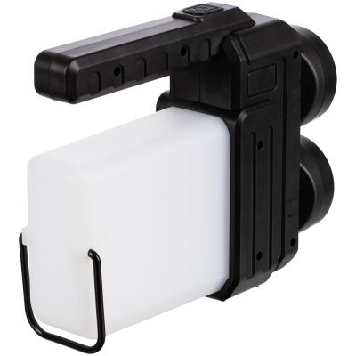 Кемпинговый фонарь-лампа аккумуляторный Yol, черный-1