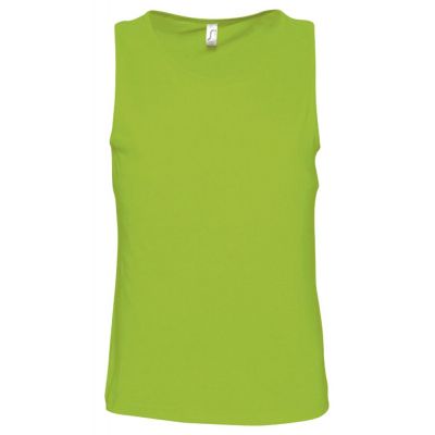 Майка мужская Justin 150, зеленое яблоко-0