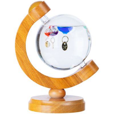 Термометр-шар «Галилео» в деревянном корпусе-3