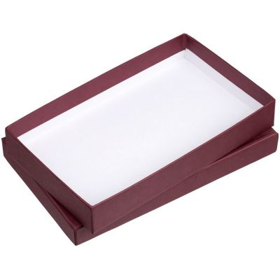 Коробка Good Luck, большая, бордовая-1