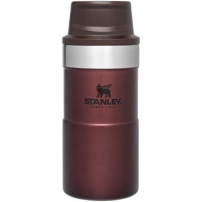 Термокружка Stanley Classic Trigger Action 250 One hand 2.0, бордовая-1