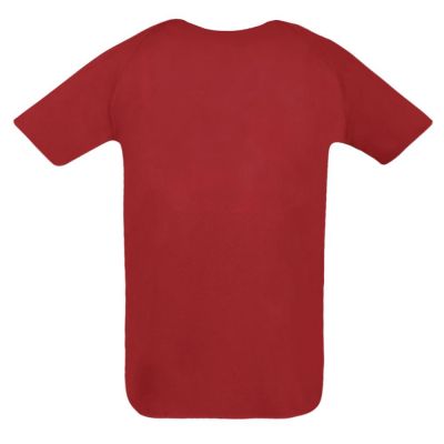 Футболка унисекс Sporty 140, красная-1
