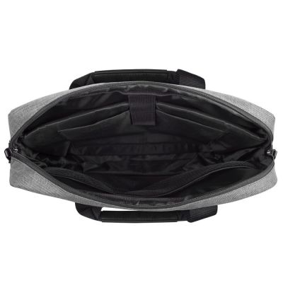 Сумка для ноутбука The First, серая-4