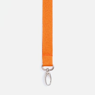 Лента для бейджа Pin, светло-оранжевая-3