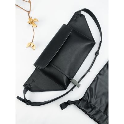 Поясная сумка Romance, черная-1