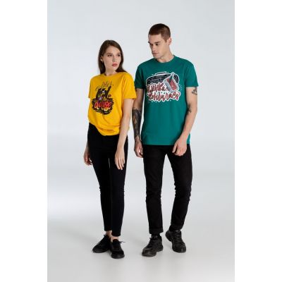 Футболка «Пленка кончилась», изумрудно-зеленая-10