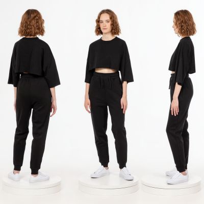 Джоггеры J2, черные-2