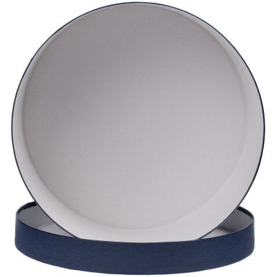 Коробка круглая Hatte, синяя-2