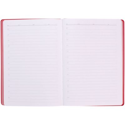 Ежедневник Flexpen Shall, недатированный, красный-9