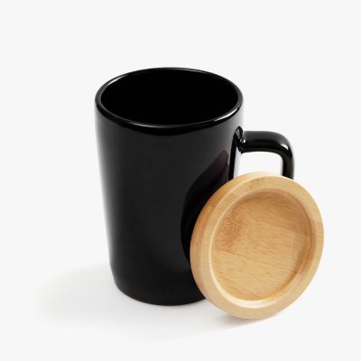 Кружка Vierra с крышкой-костером, черная-2