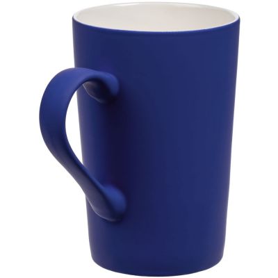 Кружка Best Noon с покрытием софт-тач, синяя-1