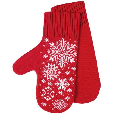 Варежки Snow Fairy, красные-1