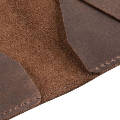 Обложка для паспорта inStream, коричневая-3