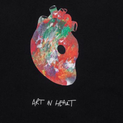 Футболка Art In Heart, черная-2