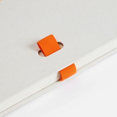 Блокнот MilkMake, оранжевый-4