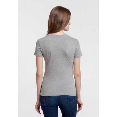Футболка женская «На шаг впереди», серый меланж-3