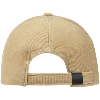 Бейсболка Hillside, бежевая-3
