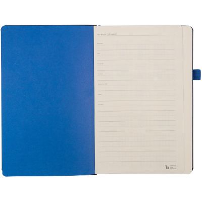 Ежедневник Ton, недатированный, ver. 1, черный с синим-4