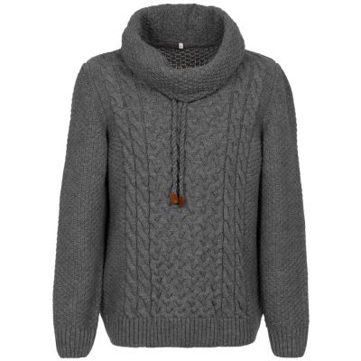 Свитер мужской Warmheart, серый меланж-3