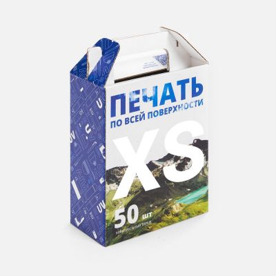 Коробка Freeform с печатью на заказ, размер XS-4