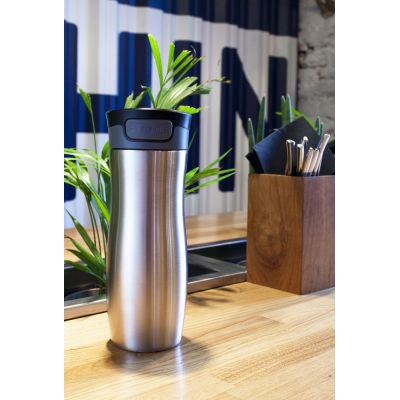 Термостакан Tansley, герметичный, вакуумный, серебристый-4