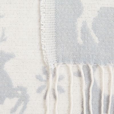 Плед «Скандинавия», серый-4