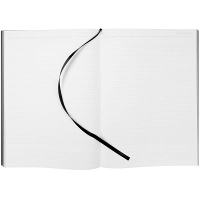 Ежедневник Flat Maxi, недатированный, иссиня-черный-3