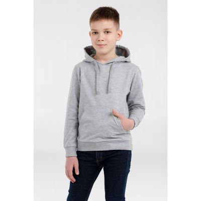 Толстовка с капюшоном детская Kirenga Kids, серый меланж-2