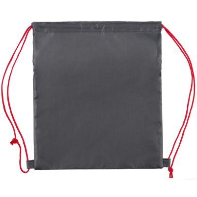 Детский рюкзак Novice, серый с красным-3