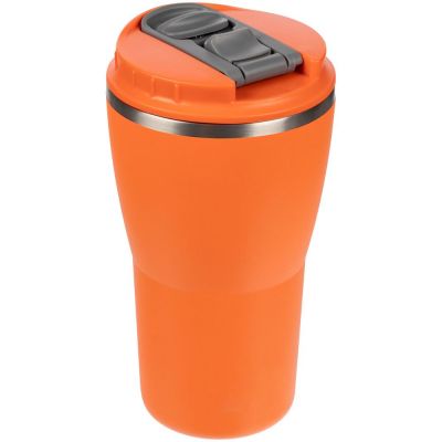 Термостакан Sapporo без логотипа, оранжевый-4
