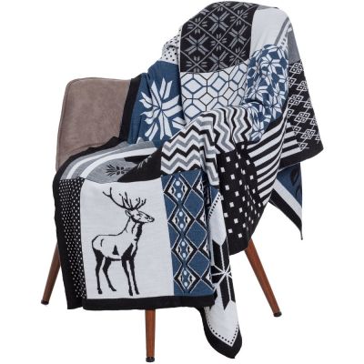 Плед North Colour, синий-0