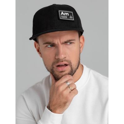 Бейсболка с патчами «Химия состояний», черная-7