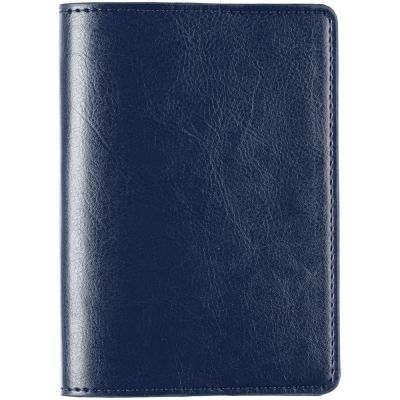 Обложка для паспорта Nebraska, синяя-0