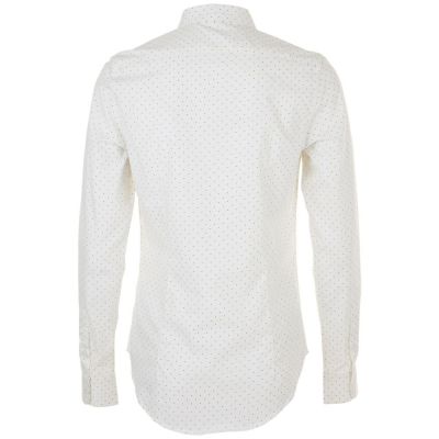 Рубашка женская Becker Women, белая с темно-синим-1