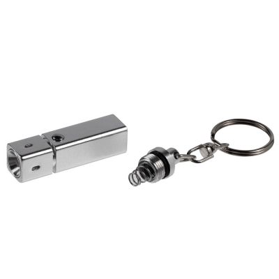 Брелок с фонариком Lumitronic, металлик-3