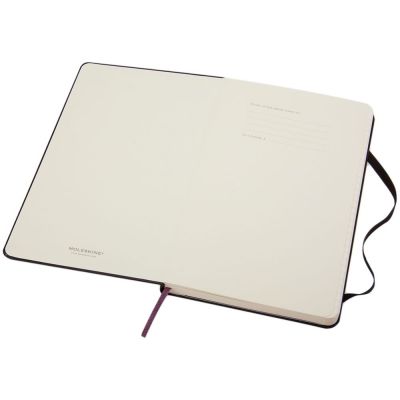 Записная книжка Moleskine Classic Large, в линейку, черная-2
