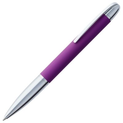 Ручка шариковая Arc Soft Touch, фиолетовая-0