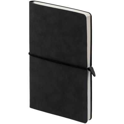 Ежедневник Nubuk, недатированный, темно-серый-0