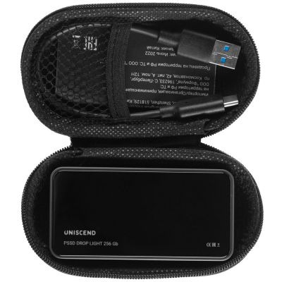 Внешний SSD диск Drop Light, с подсветкой гравировки, 256 Гб-4