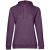 Толстовка с капюшоном женская Hoodie, фиолетовый меланж Толстовка с капюшоном женская Hoodie, фиолетовый меланж