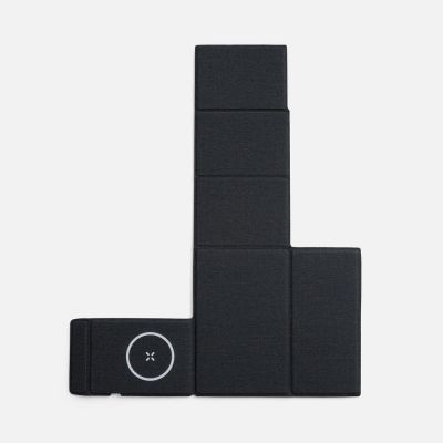 Складной органайзер с беспроводной зарядкой Midstream ver.2, серый-4