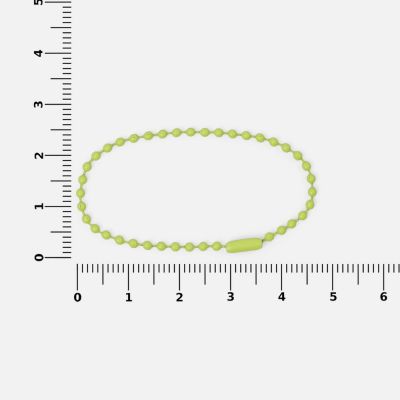 Цепочка для крепления Sharic, желтый неон-2
