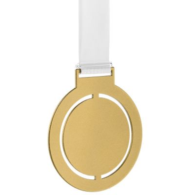 Медаль Steel Rond, золотистая-1