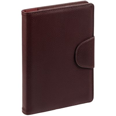 Блокнот Tactic в суперобложке, бордовый-0