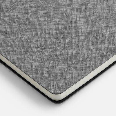 Ежедневник Lungo, недатированный, серый-4